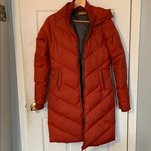 Brooklyn industries burnt Orange parka puffer